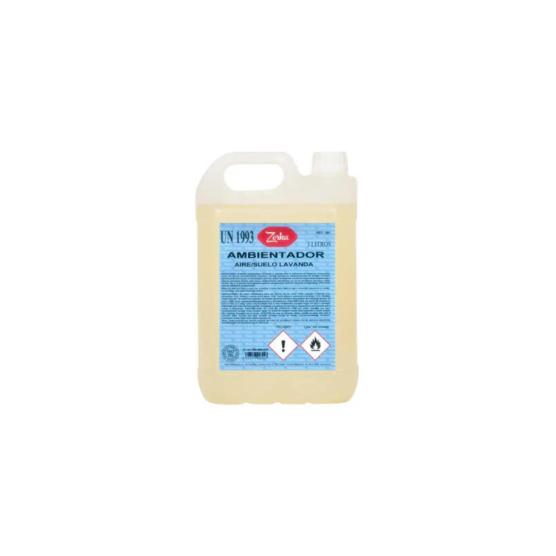 AMBIENTADOR ZORKA AIRE/SUELO LAVANDA GARRAFA 5 LITROS