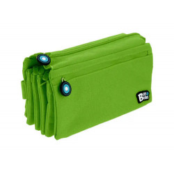 ESTUCHE PORTATODO GRAFOPLAS BITS&BOBS CUADRUPLE COLOR VERDE 230X120 MM