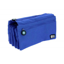 ESTUCHE PORTATODO GRAFOPLAS BITS&BOBS CUADRUPLE COLOR AZUL 230X120 MM