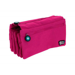 ESTUCHE PORTATODO GRAFOPLAS BITS&BOBS CUADRUPLE COLOR FUCSIA 230X120 MM