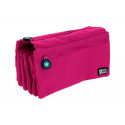 ESTUCHE PORTATODO GRAFOPLAS BITS&BOBS CUADRUPLE COLOR FUCSIA 230X120 MM
