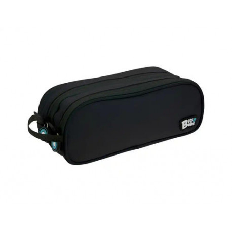 ESTUCHE PORTATODO GRAFOPLAS BITS&BOBS DOBLE COLOR NEGRO 245X95 MM