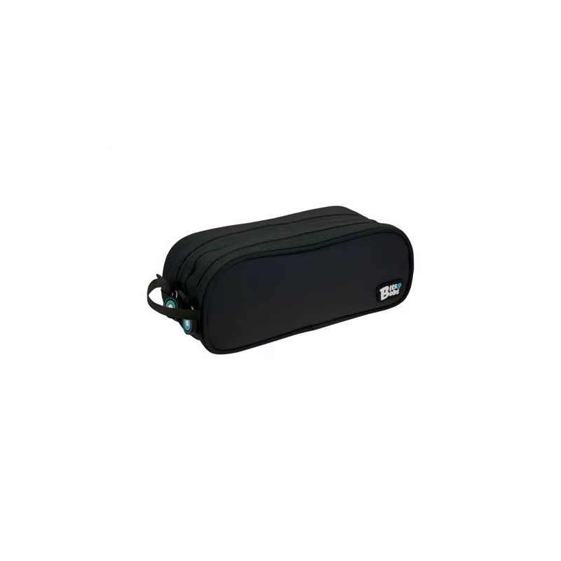 ESTUCHE PORTATODO GRAFOPLAS BITS&BOBS DOBLE COLOR NEGRO 245X95 MM