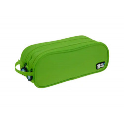 ESTUCHE PORTATODO GRAFOPLAS BITS&BOBS DOBLE COLOR VERDE 245X95 MM