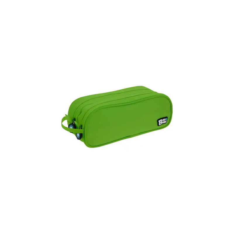 ESTUCHE PORTATODO GRAFOPLAS BITS&BOBS DOBLE COLOR VERDE 245X95 MM