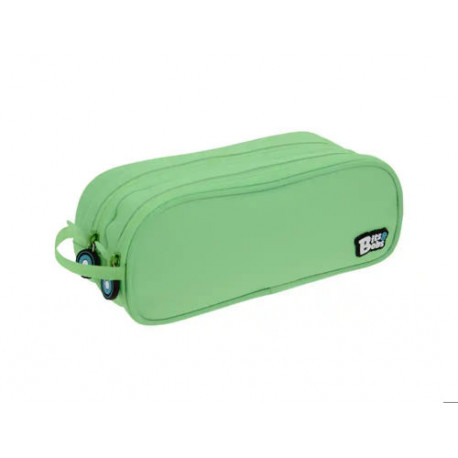 ESTUCHE PORTATODO GRAFOPLAS BITS&BOBS DOBLE COLOR VERDE MENTA 245X95 MM