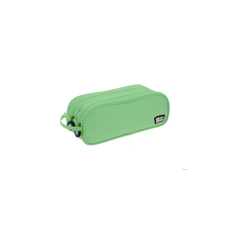 ESTUCHE PORTATODO GRAFOPLAS BITS&BOBS DOBLE COLOR VERDE MENTA 245X95 MM