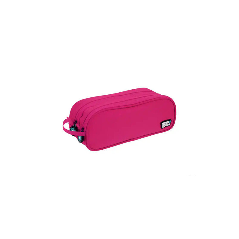 ESTUCHE PORTATODO GRAFOPLAS BITS&BOBS DOBLE COLOR FUCSIA 245X95 MM