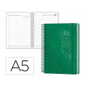 AGENDA OFICINA LIDERPAPEL 2027 ESPIRAL SYROS DIA PAGINA A5 BILINGUE 60G PAPEL FSC DESIGN 4