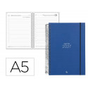 AGENDA OFICINA LIDERPAPEL 2027 ESPIRAL OLBIA DIA PAGINA A5 BILINGUE 60G PAPEL FSC DESIGN 2
