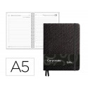 AGENDA OFICINA LIDERPAPEL 2027 ENCUADERNADA CORPORATE B DIA PAGINA A5 BILINGUE 70G PAPEL FSC DESIGN 