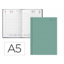 AGENDA OFICINA LIDERPAPEL 2027 ENCUADERNADA CORFU DIA PAGINA A5 BILINGUE 60G PAPEL FSC NEW COLOR