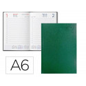AGENDA OFICINA LIDERPAPEL 2027 ENCUADERNADA CORFU DIA PAGINA A6 BILINGUE 60G PAPEL FSC GREEN
