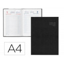 LIBRO DE RESERVAS LIDERPAPEL 2027 DIN A4 DOS PAGINAS DIA 752 PAGINAS PAPEL BLANCO 70 G FSC