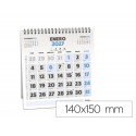 CALENDARIO ESPIRAL TRIANGULAR LIDERPAPEL DE SOBREMESA SERIE CLASICO 2027 140X150 MM PAPEL 128 G
