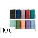 AGENDA OFICINA ANTARTIK 2027 ENCUADERNADA SOLID COLORS DIA PAGINA A5 BILINGUE 70G PAPEL FSC SURTIDO 