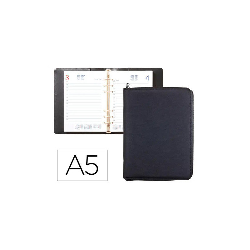 AGENDA ENCUADERNADA LIDERPAPEL 2027 TARENTO 15X21 CM DIA PAGINA BILINGUE DESIGN 1 PAPEL 70 G FSC