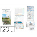 CALENDARIO LIDERPAPEL 2027 EXPOSITOR PODIO DE 120 UNIDADES DISEÑOS SURTIDOS