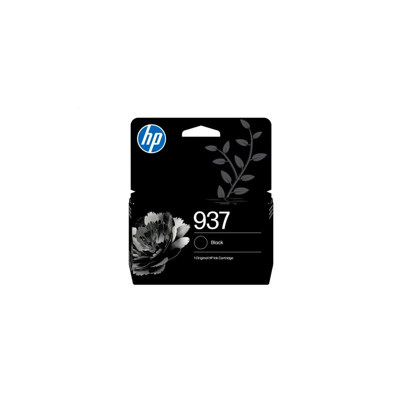 INK-JET HP 937 OFFICEJET PRO 9120E / 9130E / 9720 / 9730 / 9110B / 9120B / 9130B NEGRO 1250 PAGINAS