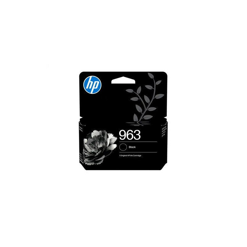INK-JET HP 963 OFFICEJET PRO 9010 / 9020 / 9022 / 9023 / 9025 NEGRO 1000 PAGINAS