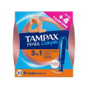 TAMPON TAMPAX PEARL COMPAK SUPER PLUS CAJA DE 20 UNIDADES