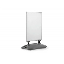 PORTAPOSTER DURABLE HEAVY BASE OUTDOOR A1 DOBLE CARA ALUMINIO 1150X783X500 MM