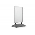 PORTAPOSTER DURABLE HEAVY BASE OUTDOOR A1 DOBLE CARA ALUMINIO 1150X783X500 MM