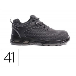 ZAPATOS DE SEGURIDAD SAFETOP AMANTIO TEJIDO PUTEK SUELA PU BIDENSIDAD S3 TALLA 41 COLOR GRIS