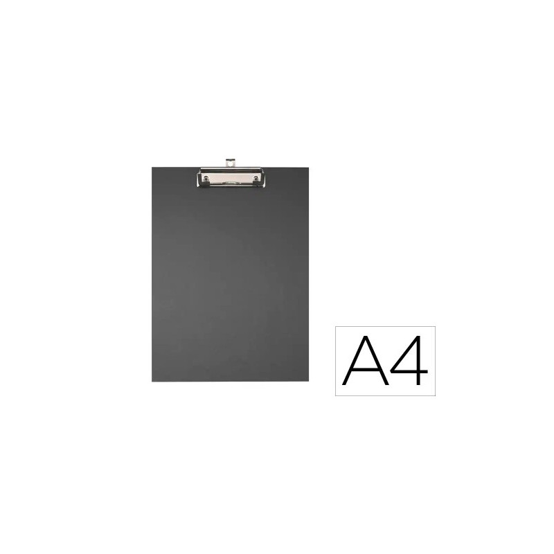 PORTANOTAS EXACOMPTA DIN A4 CARTON RIGIDO COLOR NEGRO