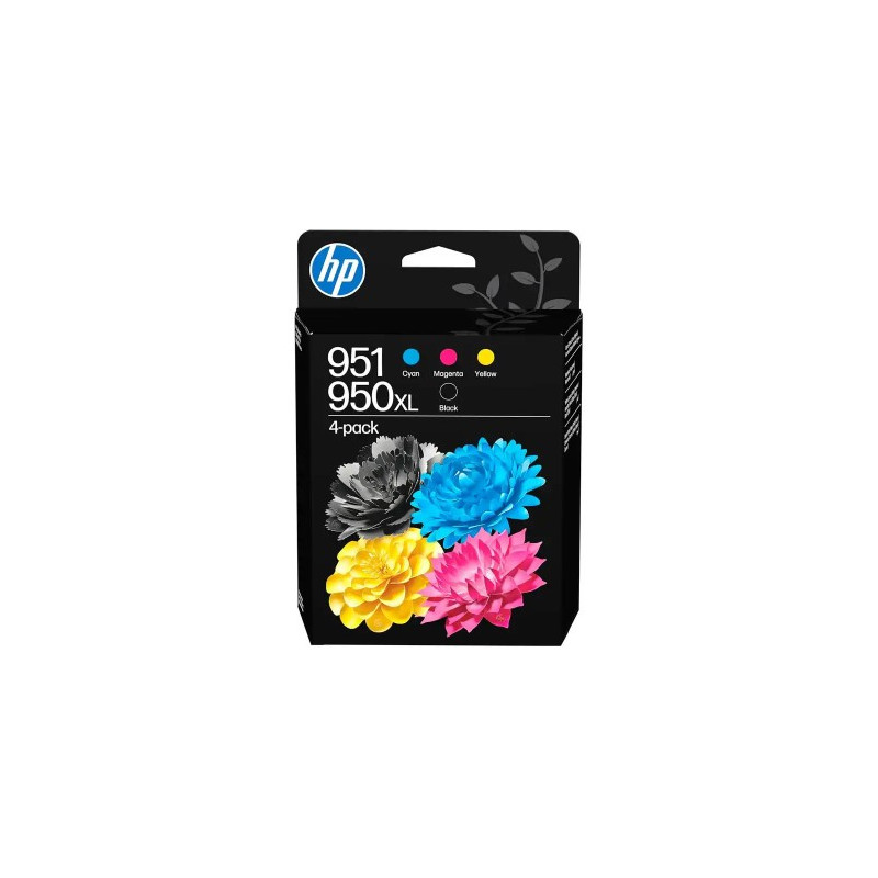 INK-JET HP 950XL/951 OFFICEJET PRO SERIE 8600/251DW/276DW MULTIPACK 4 COLORES NEGRO / AMARILLO /