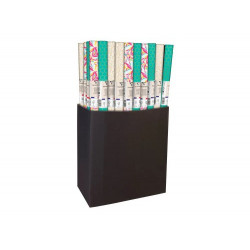 PAPEL DE REGALO CLAIREFONTAINE ALIANZA TODO AÑO 57 G ROLLO ANCHO 70 CM LONGITUD 2 M