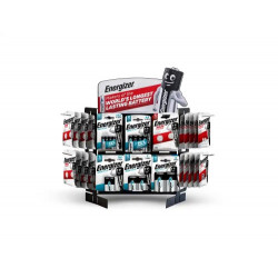 PILA ENERGIZER ALCALINA MAX PLUS EXPOSITOR DE SOBREMESA ORIGAMI DE 108 BLISTER SURTIDOS