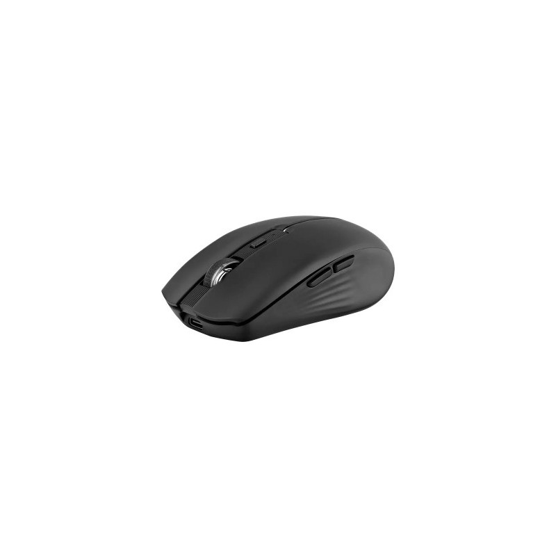 RATON TNB GRADIENT INALAMBRICO 1600 DPI USB TIPO-C SEIS BOTONES COLOR NEGRO