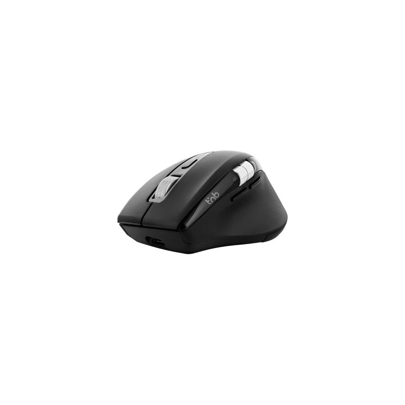 RATON TNB INFINITE ICLIK INALAMBRICO DOBLE RUEDA USB TIPO-A 3200 DPI SIETE BOTONES COLOR NEGRO
