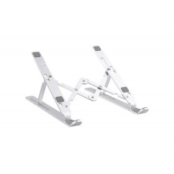 SOPORTE PARA PORTATIL HASTA 17" TNB ICLIK PLEGABLE REGULABLE 7 ALTURAS ALUMINIO