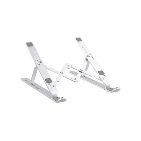 SOPORTE PARA PORTATIL HASTA 17" TNB ICLIK PLEGABLE REGULABLE 7 ALTURAS ALUMINIO