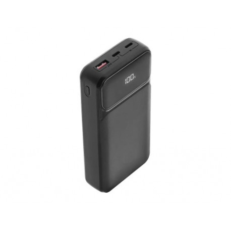 BATERIA EXTERNA TNB 20000 MAH PARA PORTATILES 65 W USB-C + 2XUSB-A COLOR NEGRO