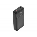 BATERIA EXTERNA TNB 20000 MAH PARA PORTATILES 65 W USB-C + 2XUSB-A COLOR NEGRO