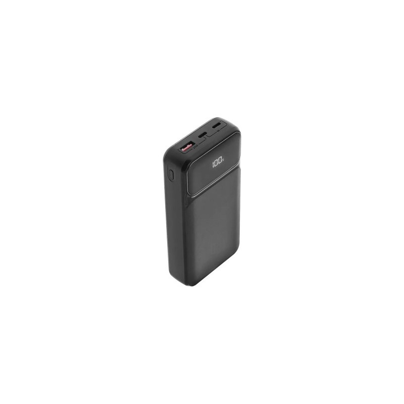BATERIA EXTERNA TNB 20000 MAH PARA PORTATILES 65 W USB-C + 2XUSB-A COLOR NEGRO