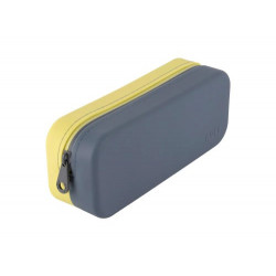 ESTUCHE PORTATODO APLI SILICONA BICOLOR EXPOSITOR DE 16 UNIDADES COLORES SURTIDOS