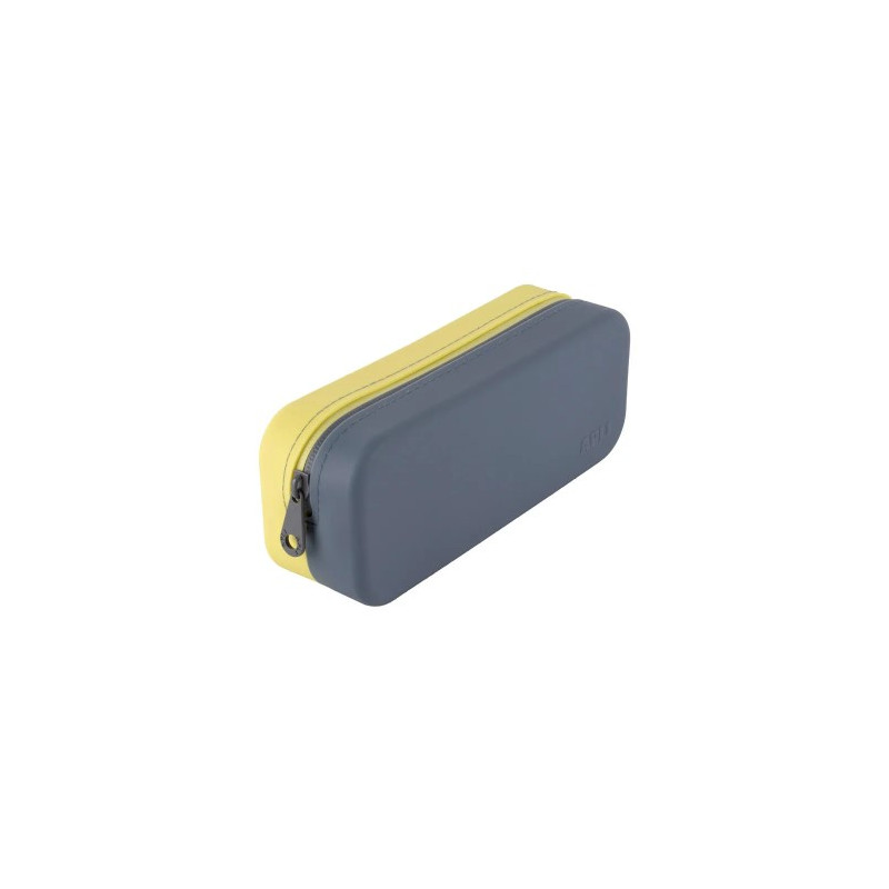 ESTUCHE PORTATODO APLI SILICONA BICOLOR EXPOSITOR DE 16 UNIDADES COLORES SURTIDOS