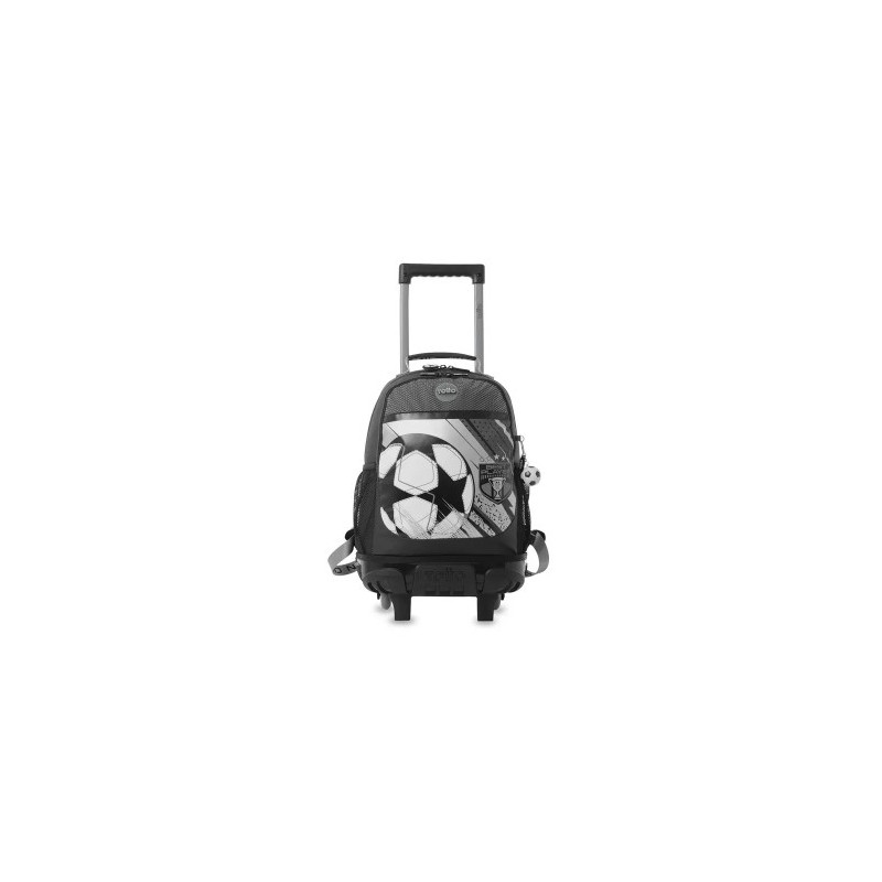 MOCHILA CON CARRO TOTTO FUTBOL 415X295X170 MM