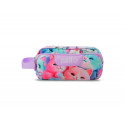 BOLSO PORTATODO TOTTO TRIPLE CREMALLERA GATITOS MORADOS 115X230X105 MM
