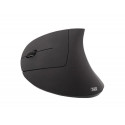 RATON TNB ERGO LINE INALAMBRICO USB TIPO-A 1600 DPI SEIS BOTONES PARA ZURDOS COLOR NEGRO