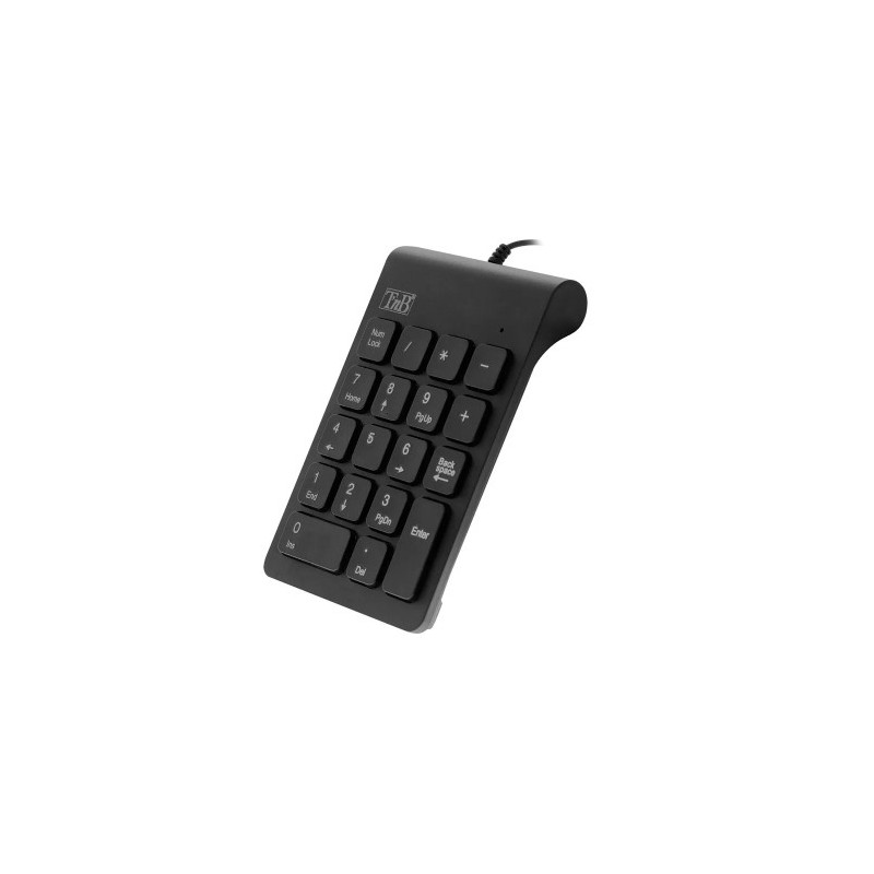 TECLADO NUMERICO TNB USB-A CON CABLE COLOR NEGRO