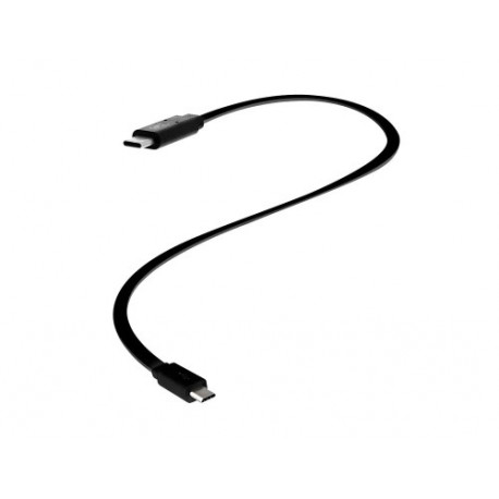 CABLE TNB USB-C A USB-C LONGITUD 0,5 M COLOR NEGRO