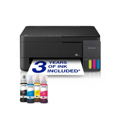 EQUIPO MULTIFUNCION EPSON ECOTANK ET-2910 TINTA COLOR DIN A4 10 PPM NEGRO / 5 PPM COLOR WIFI IMPRESO