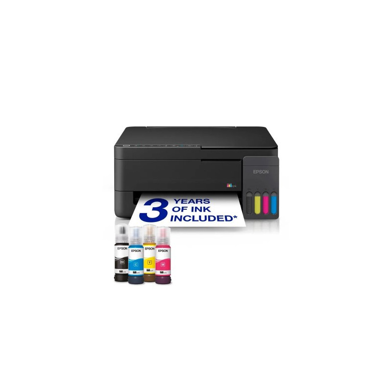 EQUIPO MULTIFUNCION EPSON ECOTANK ET-2910 TINTA COLOR DIN A4 10 PPM NEGRO / 5 PPM COLOR WIFI IMPRESO