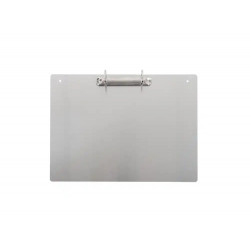 SOPORTE METALICO MAGNETICO DJOIS ALUMINIO 2 ANILLAS 30 MM DIN A4 HORIZONTAL