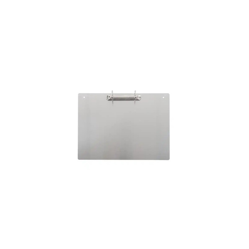 SOPORTE METALICO MAGNETICO DJOIS ALUMINIO 2 ANILLAS 30 MM DIN A4 HORIZONTAL